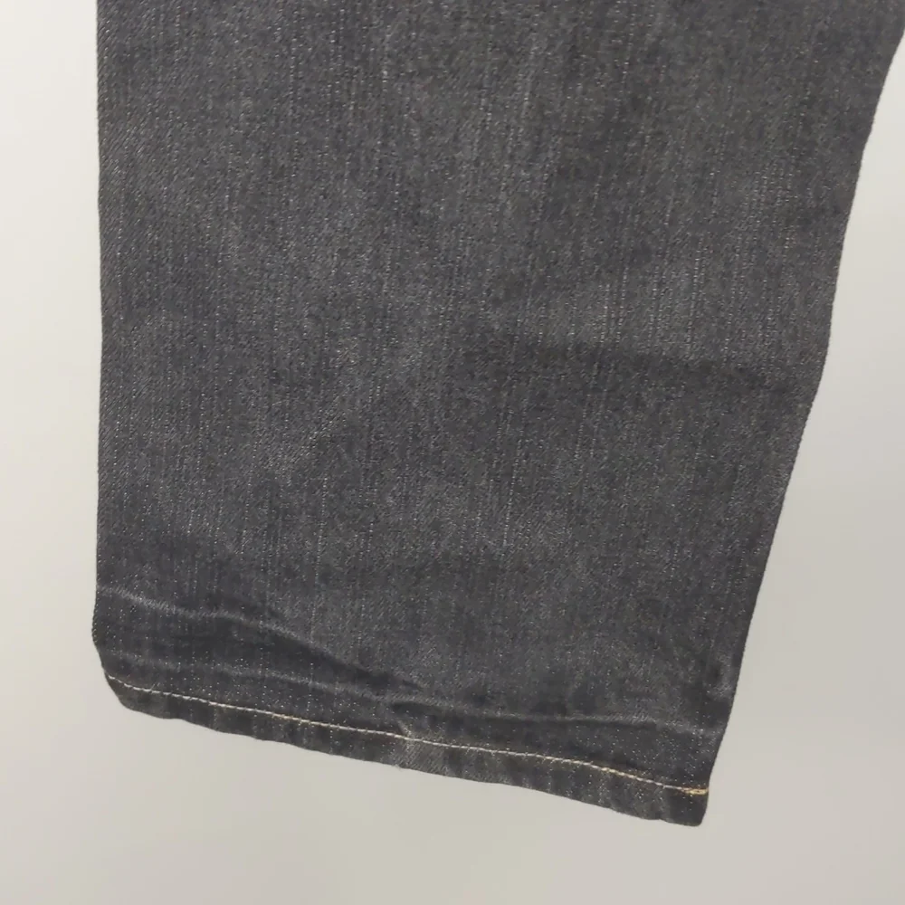 Cotton On Kids Denim Jeans Size 6-7 Black Elastic Waist Unisex - Picture 8 of 11